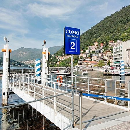 Elegant Beige Apartment - 5 Minutes From The Lake Como Exterior foto